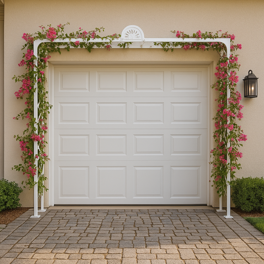 Vista 1-Car Garage Trellis